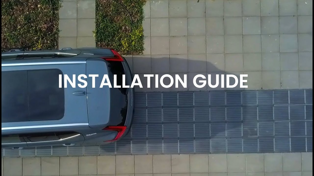 Pavimento solare PLATIO - Guida all'installazione