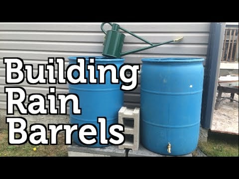 Installing a Rain Barrel for Beginners