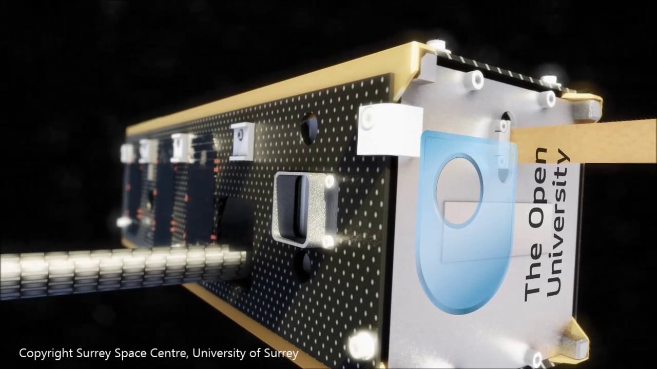 AlSat-Nano CubeSat in orbit