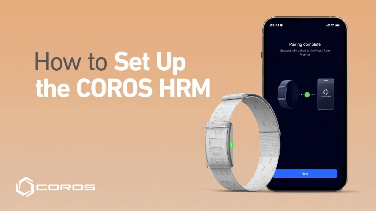 How to Set Up the COROS Heart Rate Monitor