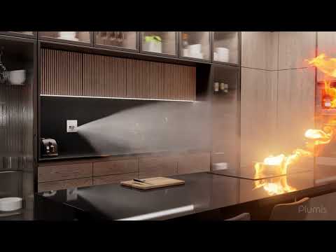 Advanced targeted fire protection for the home - Automist (13D) designed by Plumis