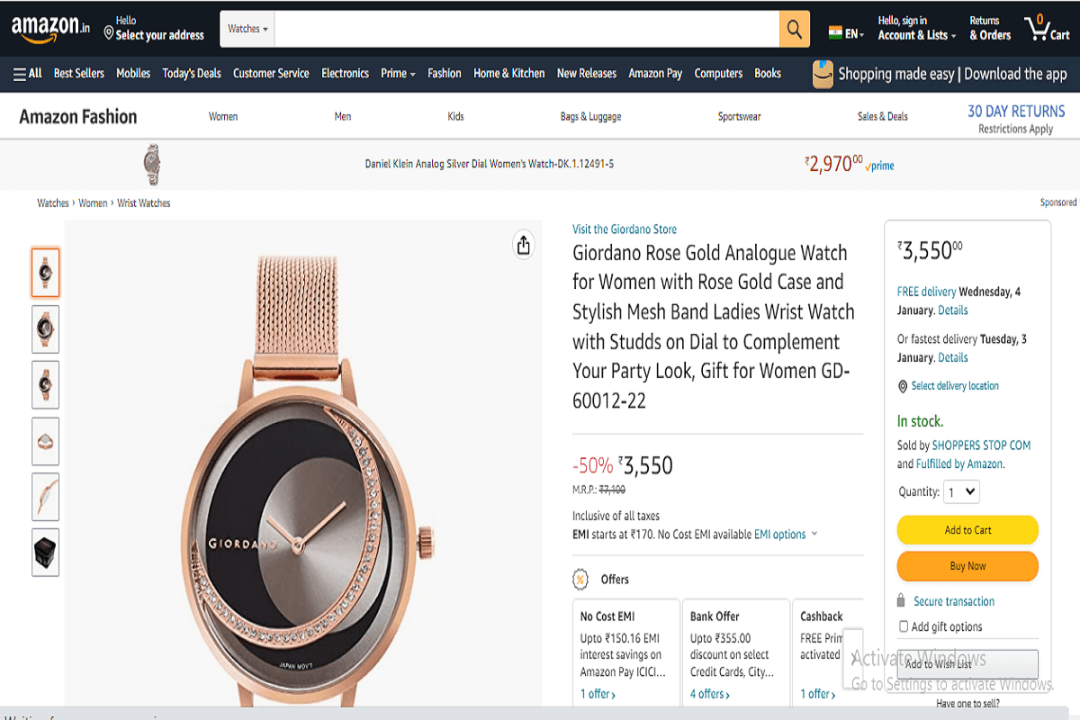 solar watches for women