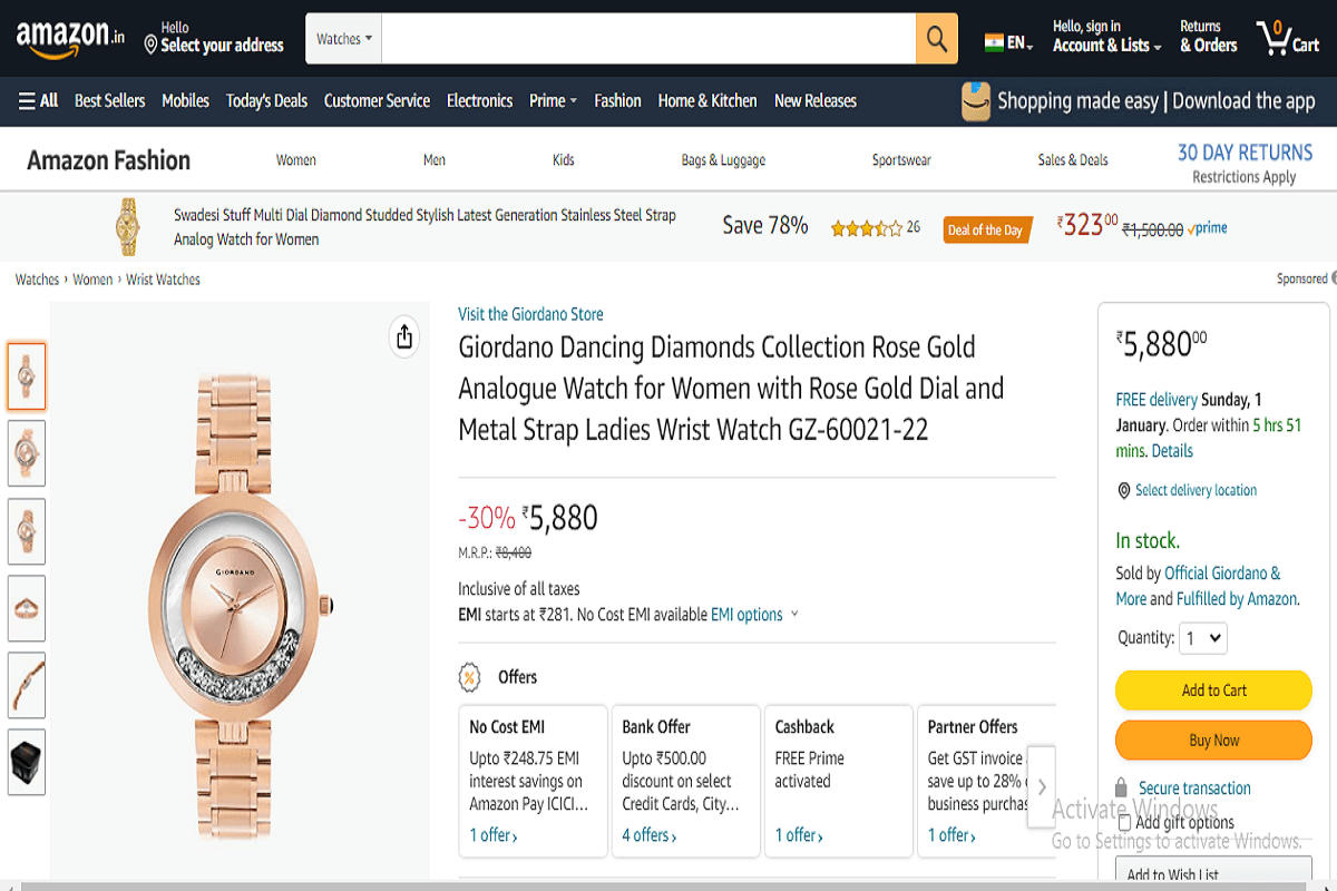 solar watches for women