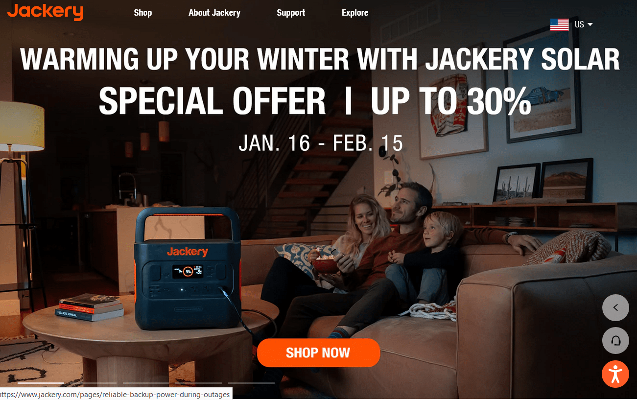 Jackery solar products