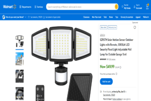 best solar powered security lights