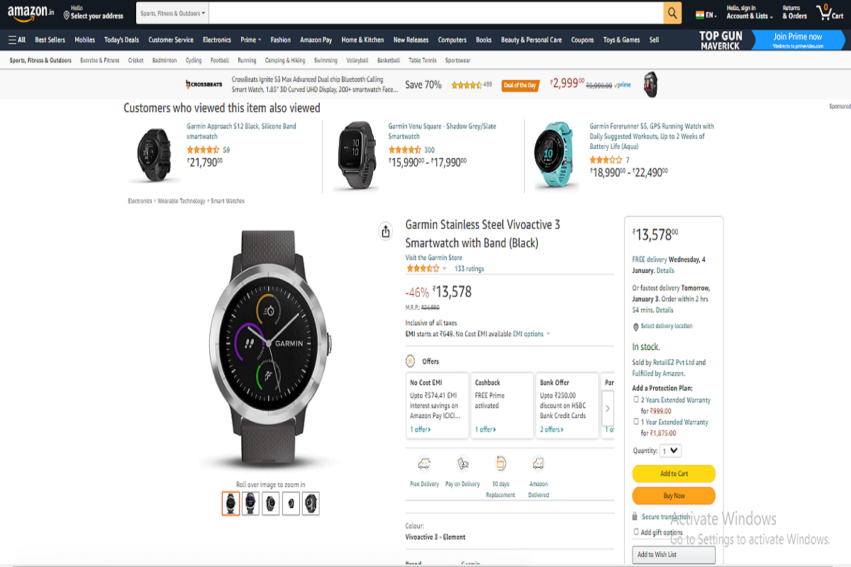 Garmin watchc&nbsp;: Remplacement de la batterie de la montre Garmin 2