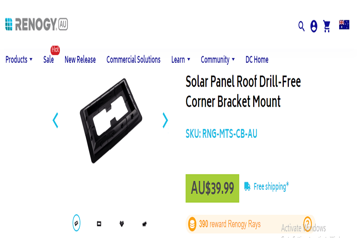 Sola rpanel roof drill: Portable Solar Panel Stand 6 image by au.renogy.com