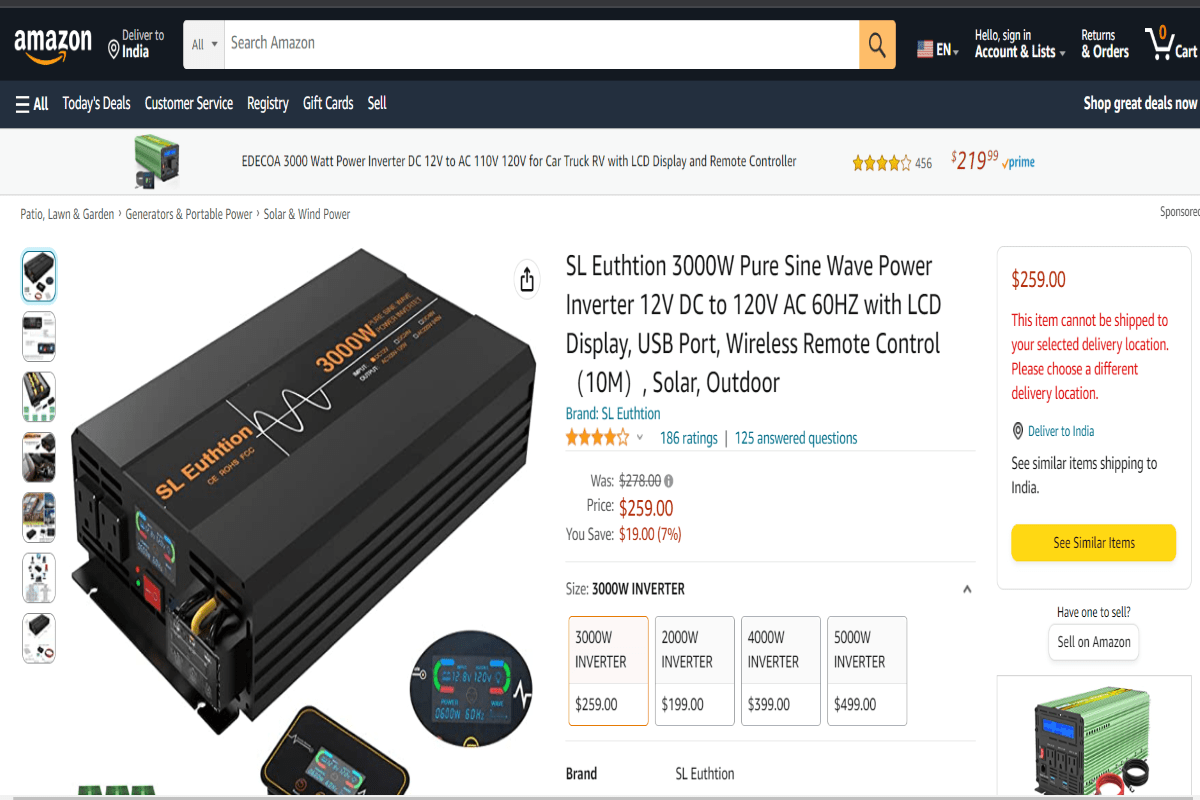 JAN23best 3000 Watt Wechselrichter