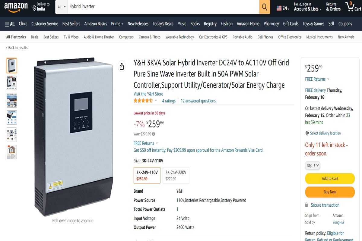 JAN 235 Major Disadvantages of Hybrid Inverter