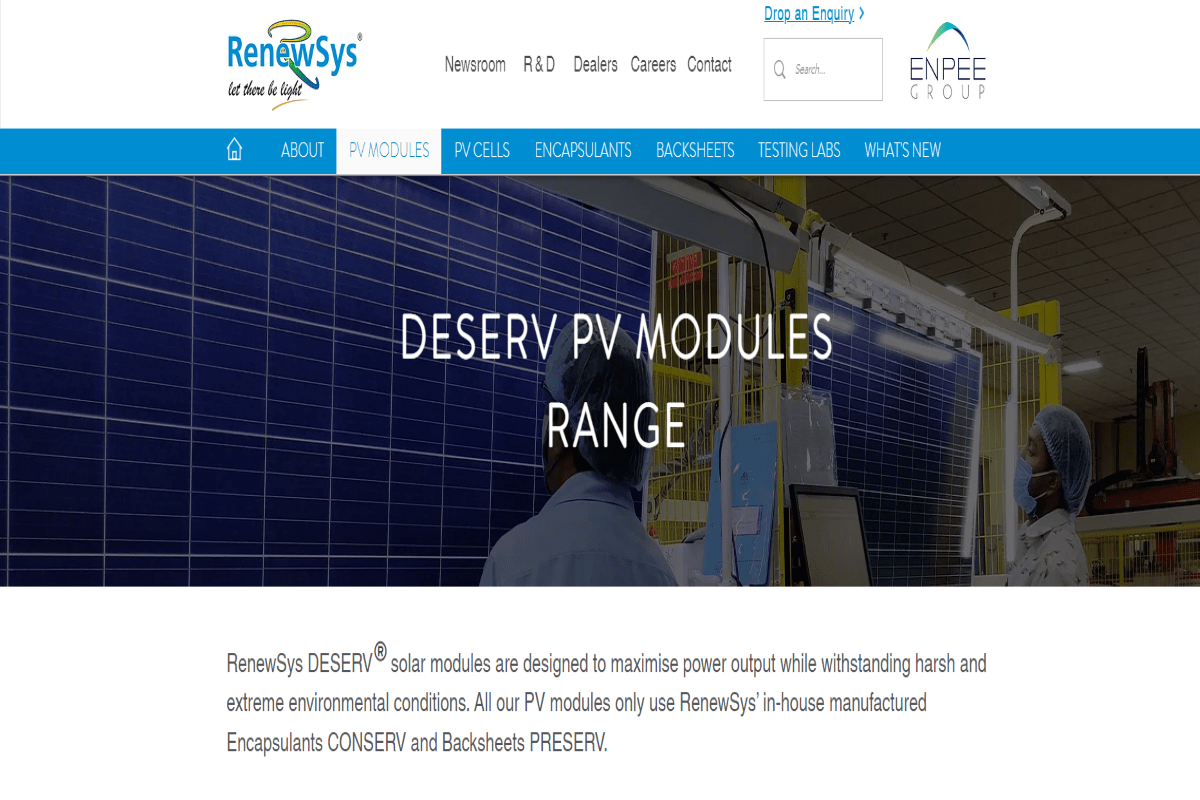 JAN 23 Renewsys Solar