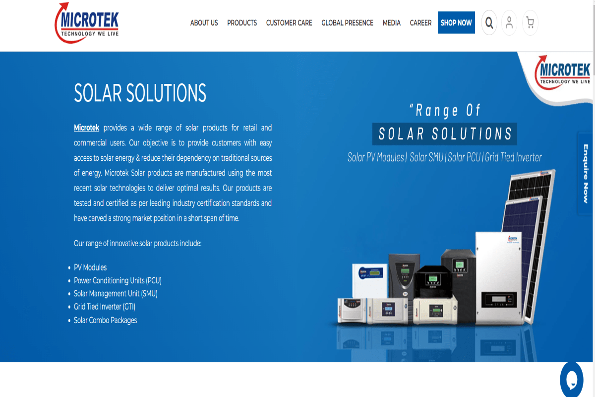 JAN 23 Microtek Solar Solutions