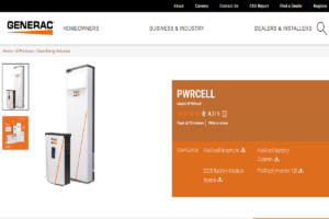 Generac PWRcell page : How Much Does a Generac Power Cell Cost? #1