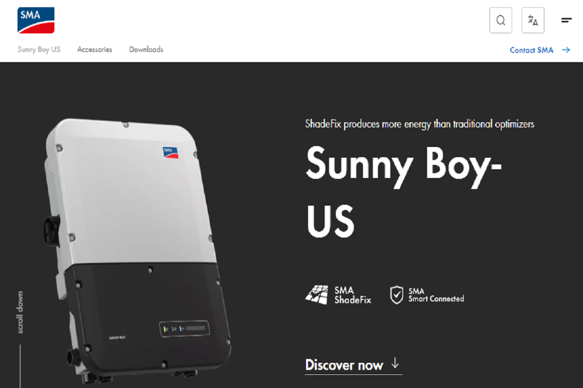 SMA – Sunny Boy 7700W Netzwechselrichter