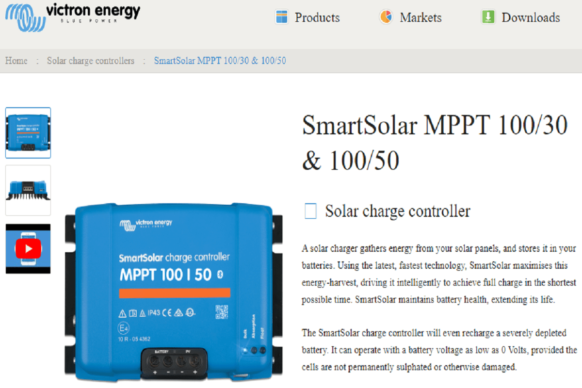Victron Energy SmartSolar 