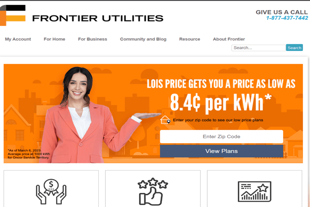 JAN 23 Frontier Utilities: best electric company in Dallas