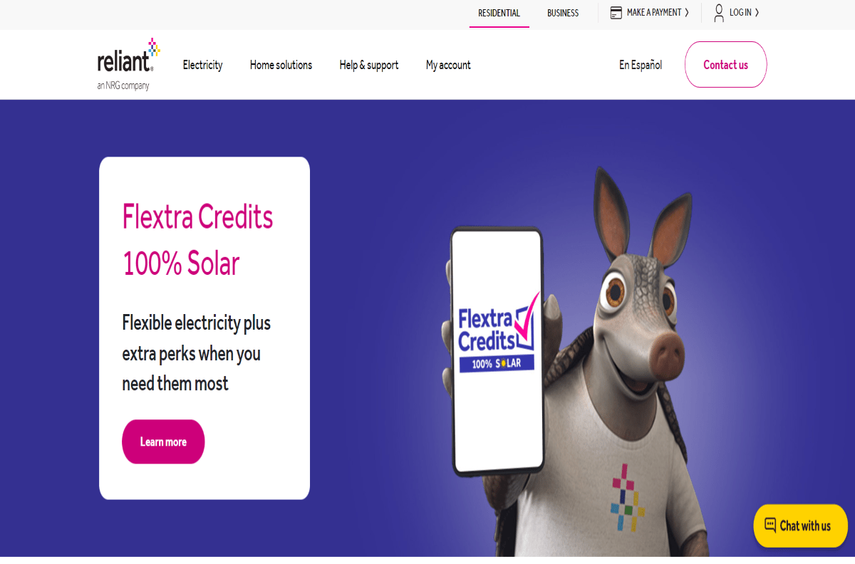 JAN 23 Reliant Energy official web page