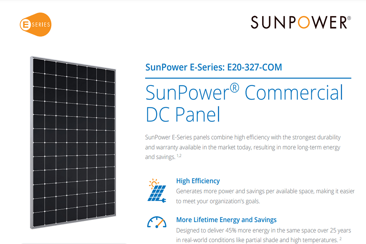 JAN 23 5 best SunPower solar panels