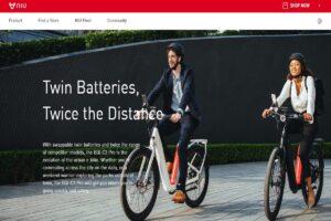 NIU Twin Battery E-Bike with Swappable Batteries