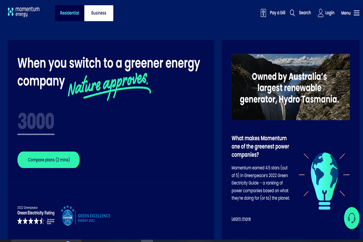 JAN 23 Momentum Energy