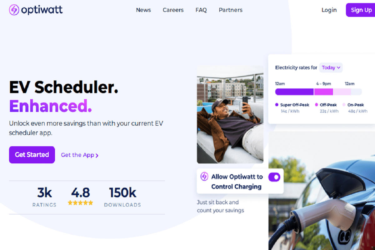 Optiwatt ev charging app