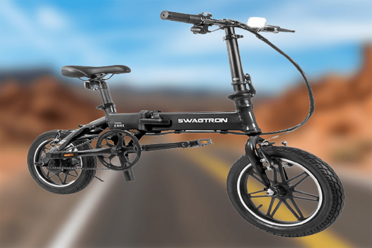 Swagtron Swagcycle EB-5: cheapest folding electric bike