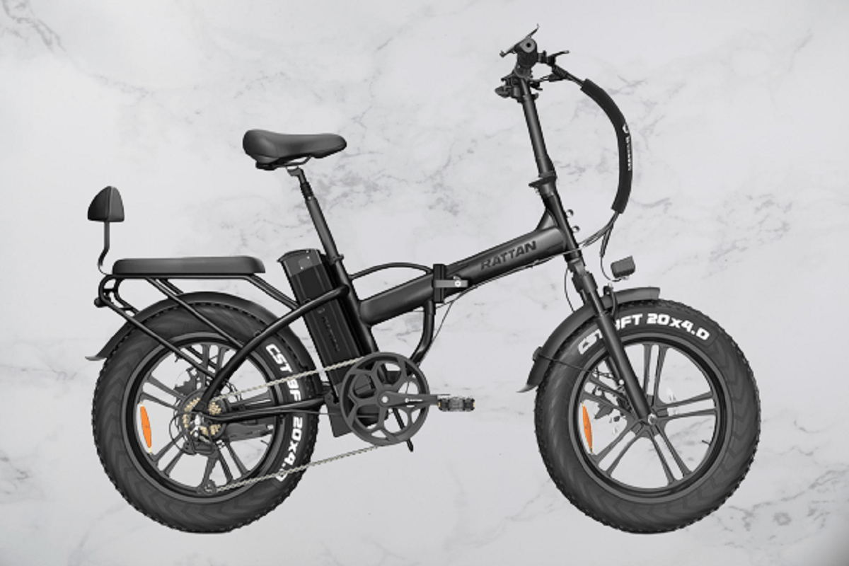 Rattan Folding Electric Bike Best Folding E-Bike for Motorhome