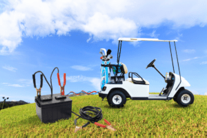 How to trick golf cart charger