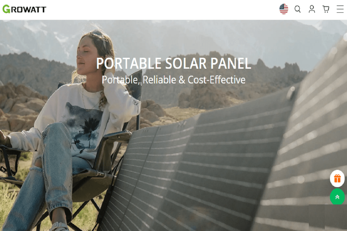 GROWATT solar panel: Best Portable Solar Panels For Cloudy Days 5