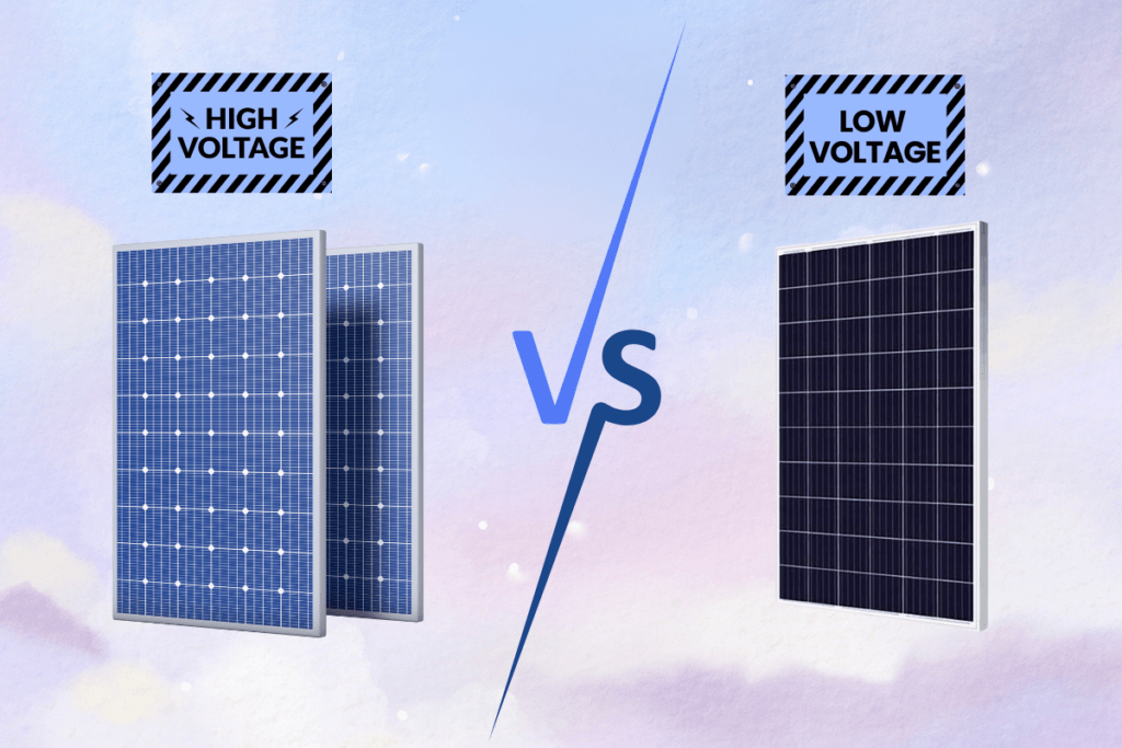 High Voltage Vs Low Voltage Solar Panels: Which is Better? High Voltage Vs Low Voltage Solar Panels