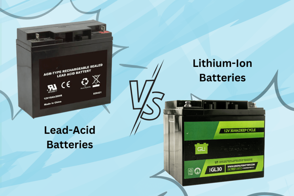 Lead-Acid Vs Lithium-Ion Batteries – Which is Better? Lead-Acid Vs Lithium-Ion Batteries