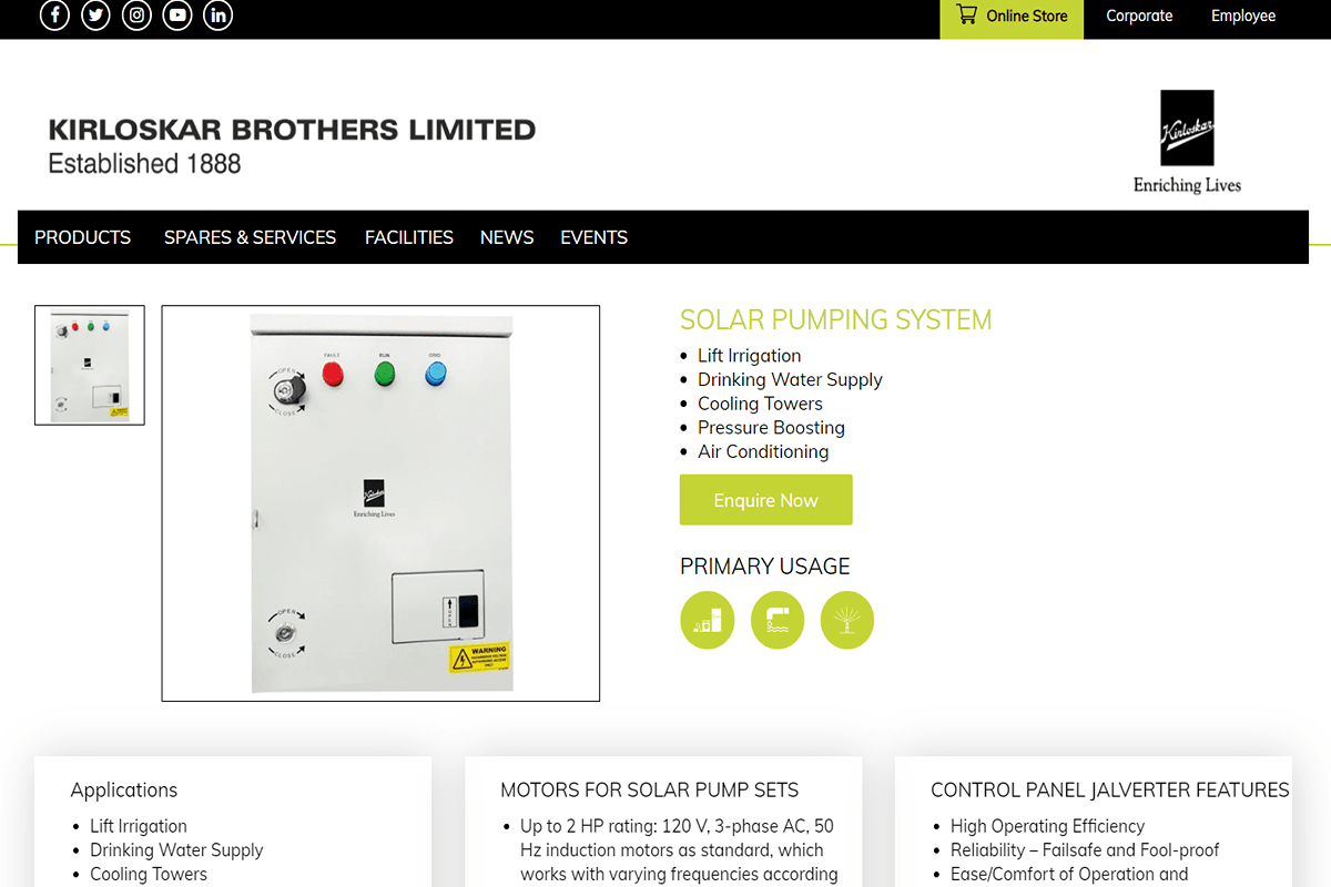 Jan 23 Top 10 Solar Pump Companies in India 10