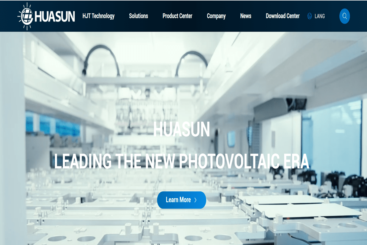 Huasun solar panels