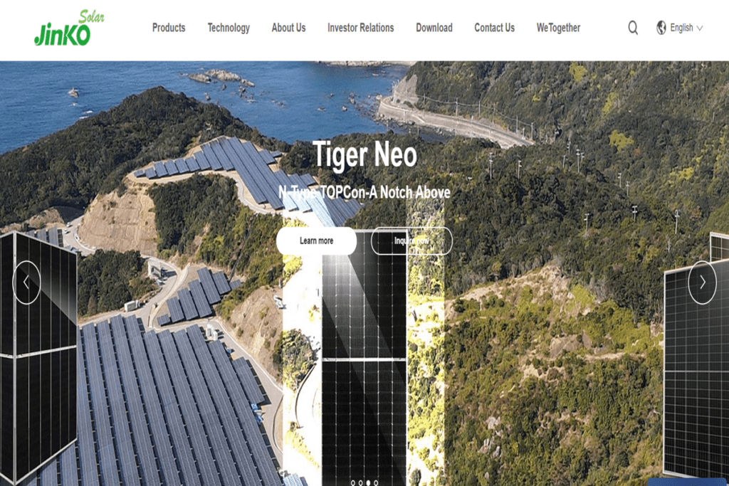 Jinko Solar Panels: top 20 solar panel manufacturers in the world