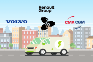 Volvo, Renault, and CMA CGM Collaborate for Sustainable Logistics with Next-Gen E-Vans Volvo, Renault, and CMA CGM collaborate to produce sustainable logistics vehicles