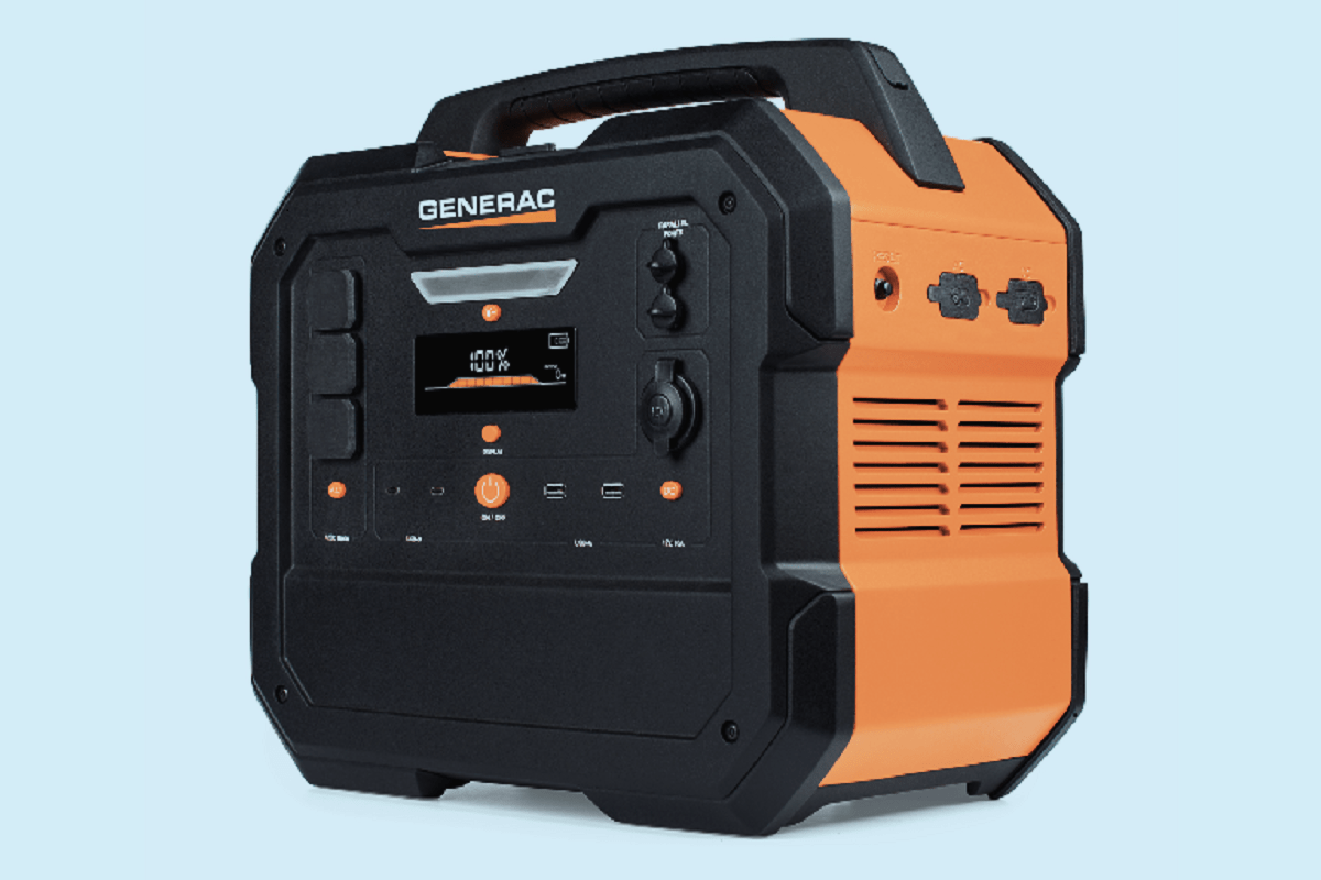 GENERAC GB2000 PORTABLE POWER STATION: Best Solar Power Generators for Camping 5