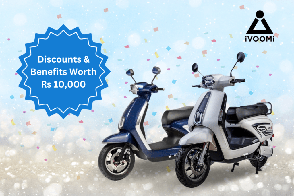 iVOOMi Boost Festival Spirits with Offers and Discounts Worth Rs. 10K On E-scooters iVOOMi brings Offers and Discounts Worth Rs. 10K On E-scooters