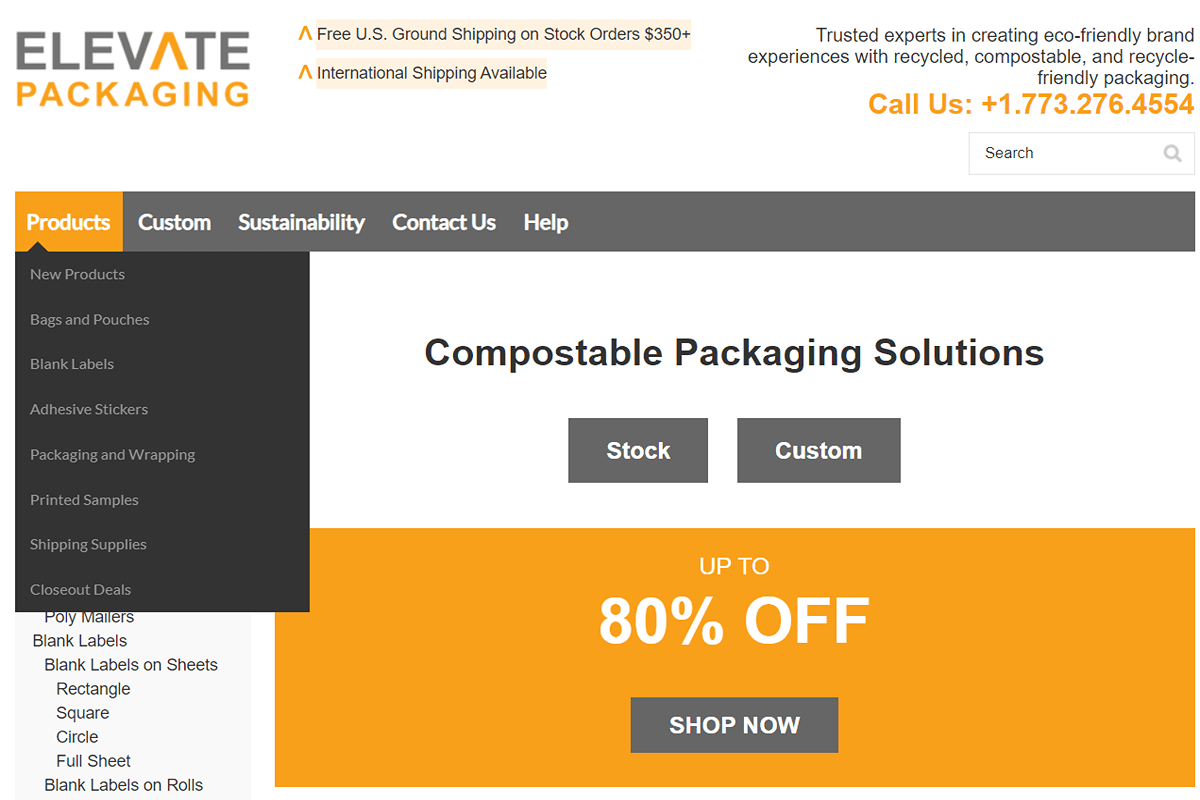 Elevate Packaging Manufacturers