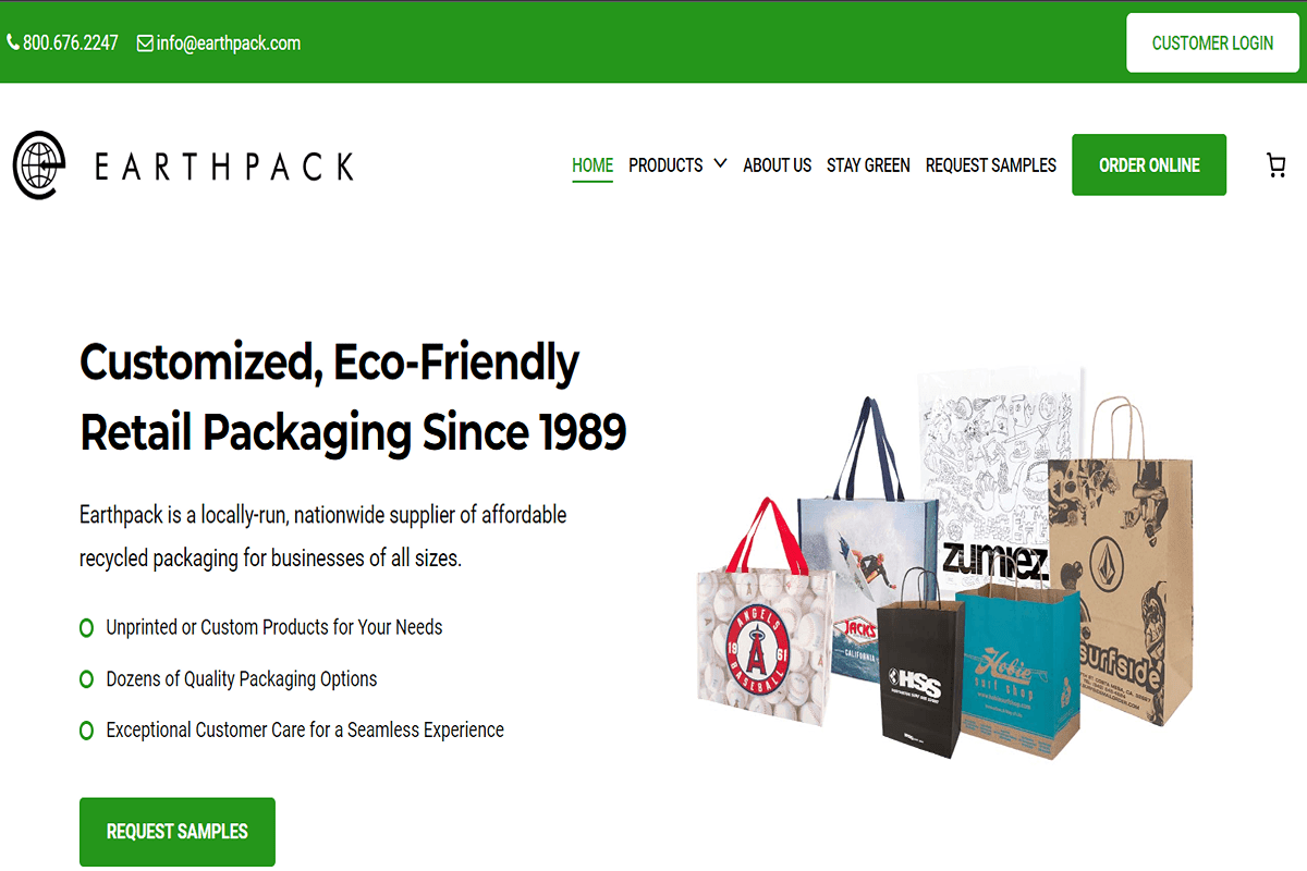Earthpack: JAN 23 Sustainable Packaging Manufacturers 21