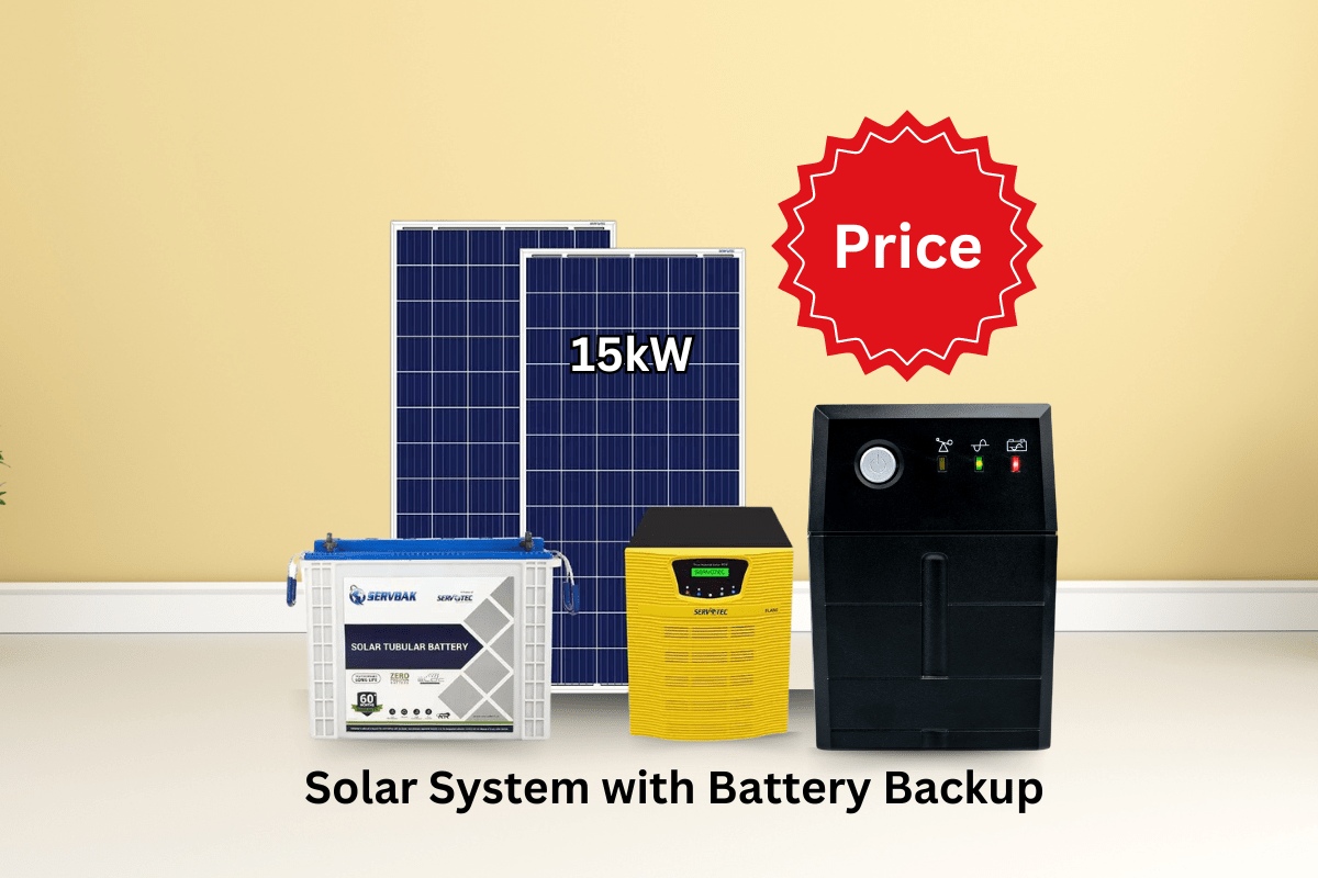 15kW Solar System Price with Battery Backup Cost Energy Theory