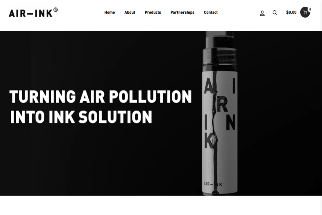 Air Ink 20+ Eco-Friendly Inventions for the Future That Could Save the Planet ...