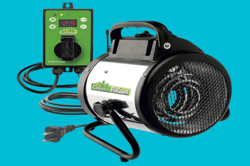 Solar panel greenhouse heater kit hot air electric heater portable