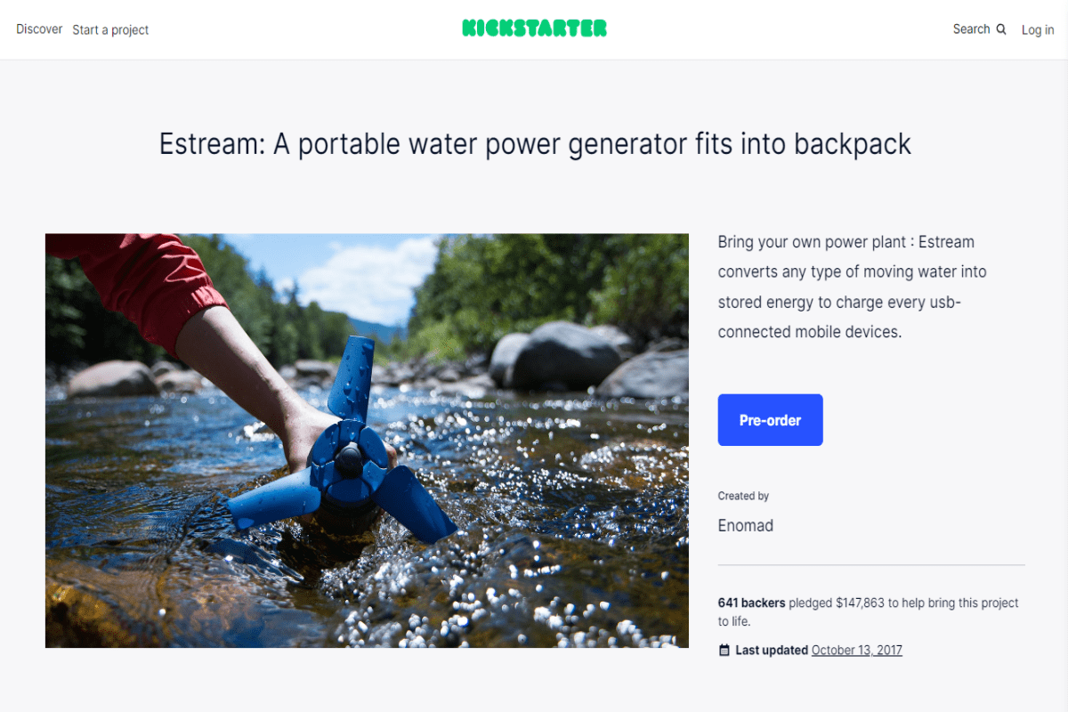 Estream: eco-friendly inventions for the future