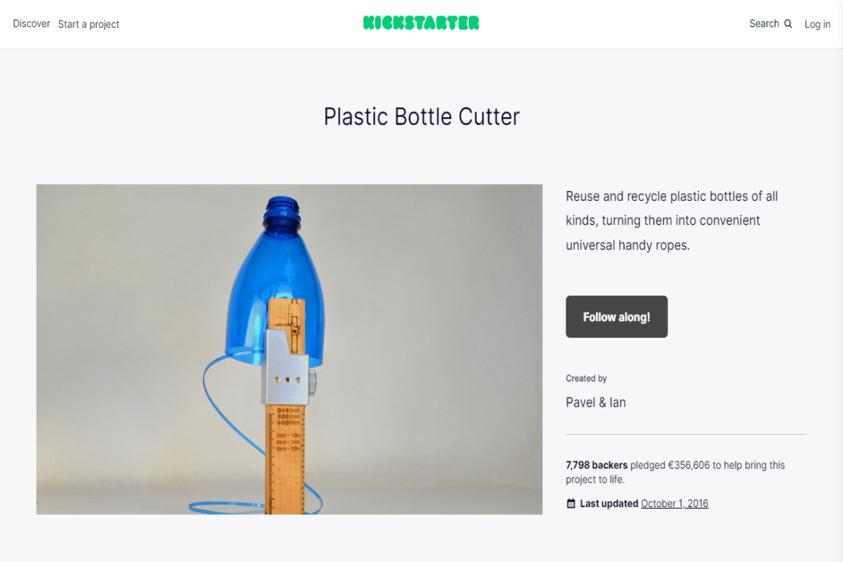 Plastic Bottle Cutter