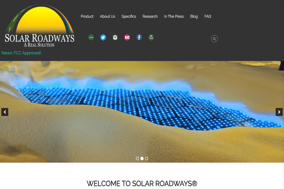 Solar Roadways: simple inventions that help the environment