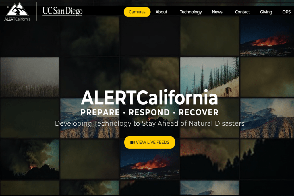 AlertCalifornia and Cal Fire AI Wildfire Detector Best Inventions of 2023