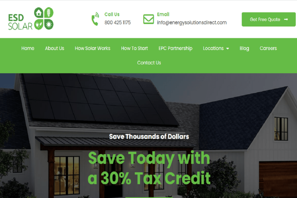 ESD Solar webpage: ESD Solar review