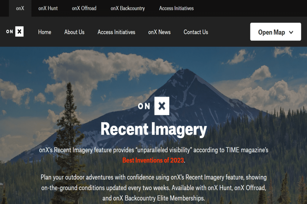 onX Recent Imagery Best Inventions of 2023