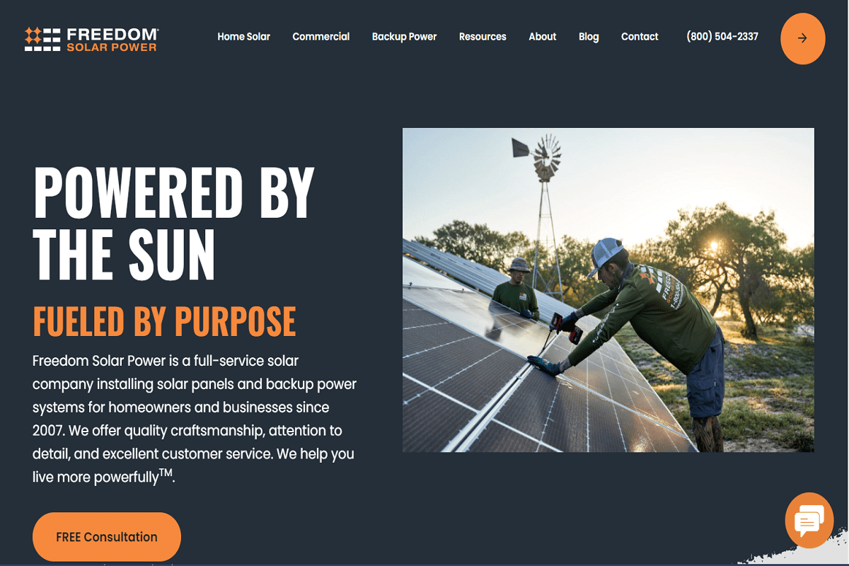 Freedom Solar - Solar Energy Companies in Florida