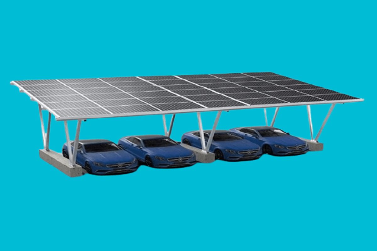 Grengy_Solar_Carport_Solar_Racking_Mount_System Image