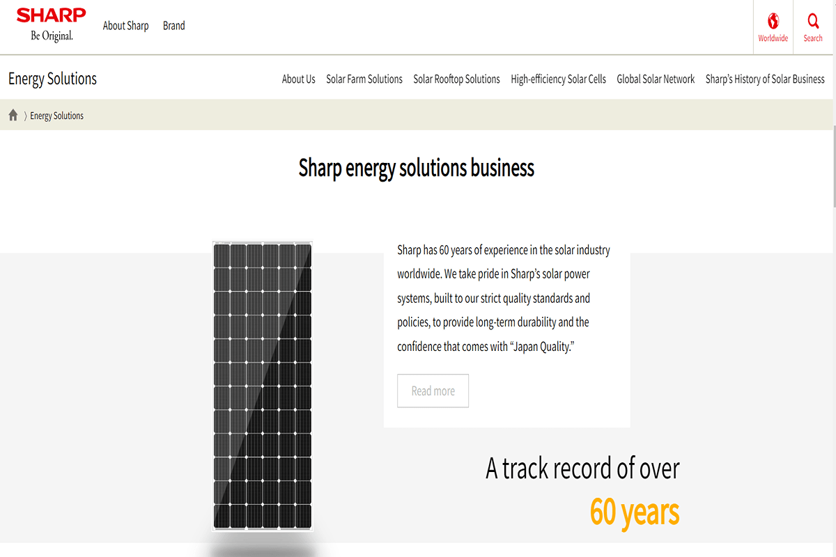 Sharp Solar